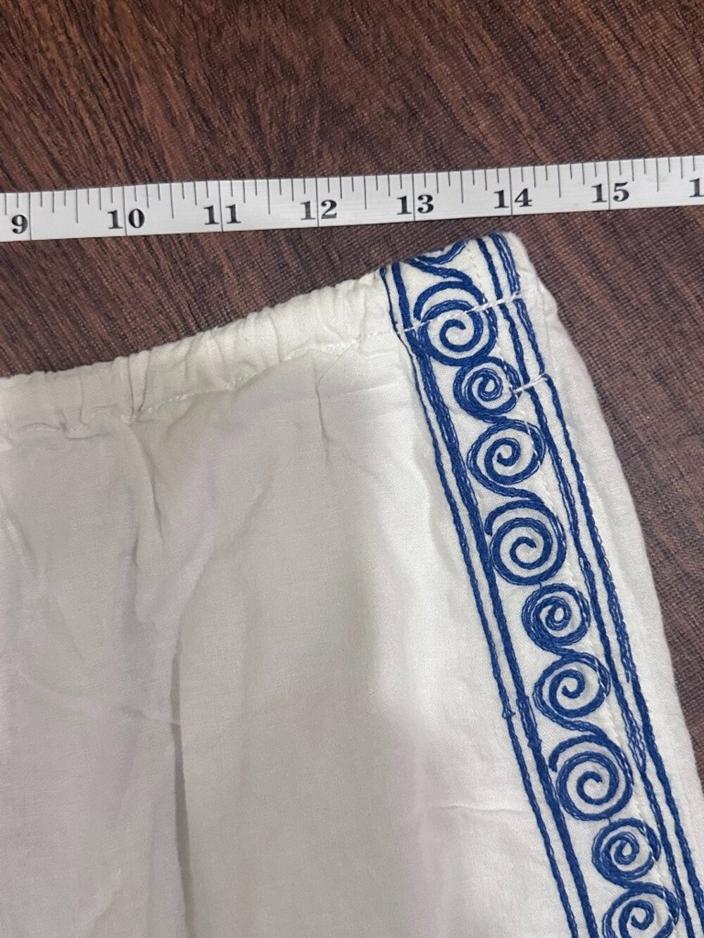 Madewell x Lisa Says Gah! Embroidered Drawstring Pull-On Shorts NWT S - Picture 6 of 11